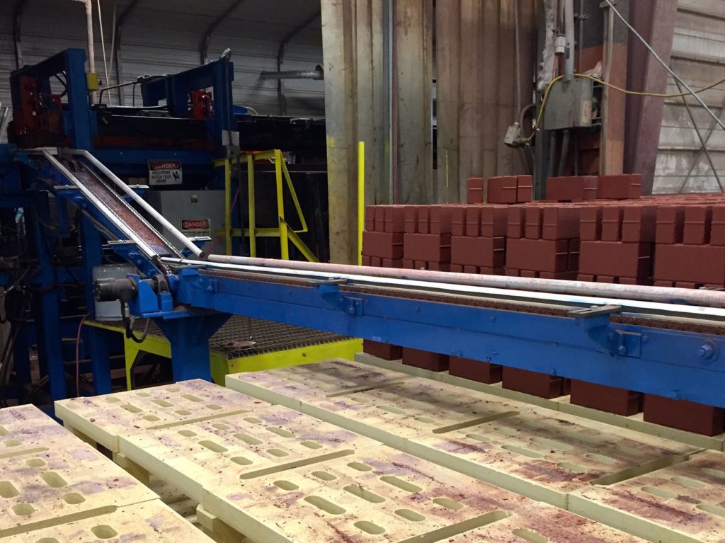 Manufacturing Process For Pavers And Fire Brick At Whitacre Greer